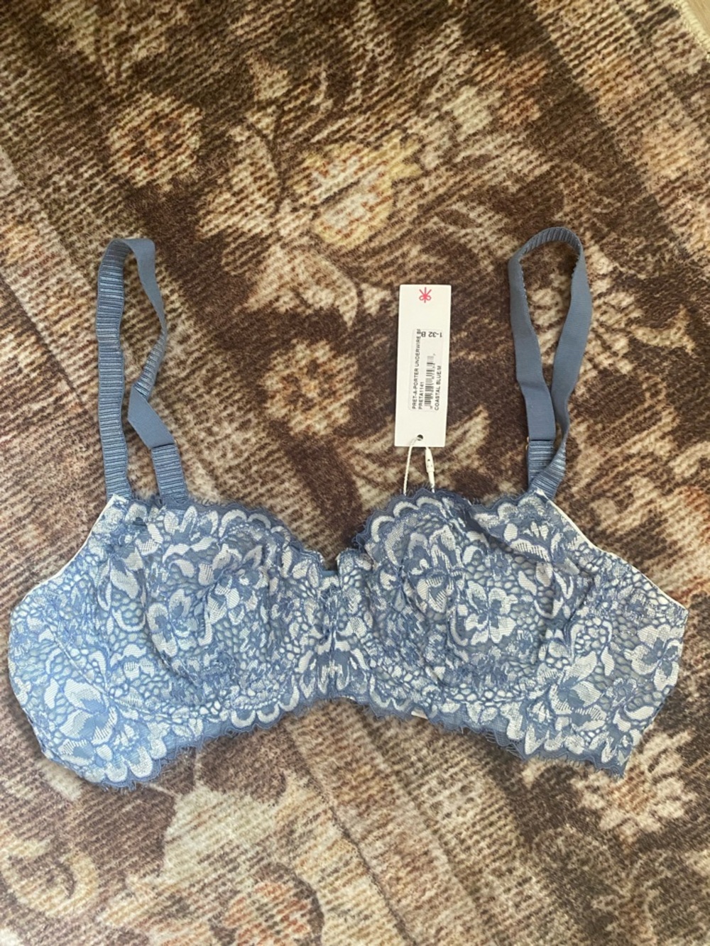 Cosabella Light Blue Lace Underwire Bra